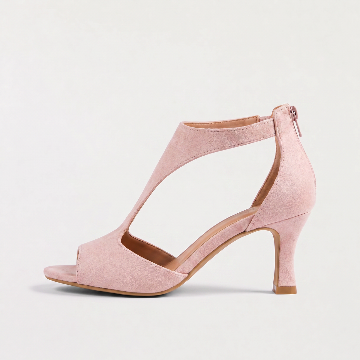 Open-Toe Heeled Sandals