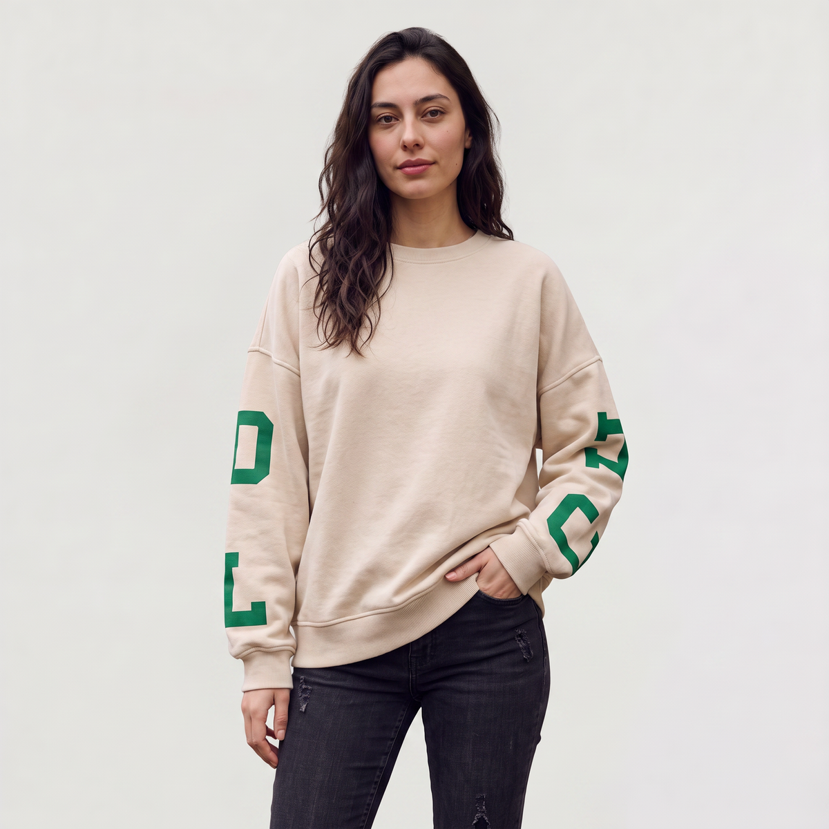 Oversized Varsity Sweater