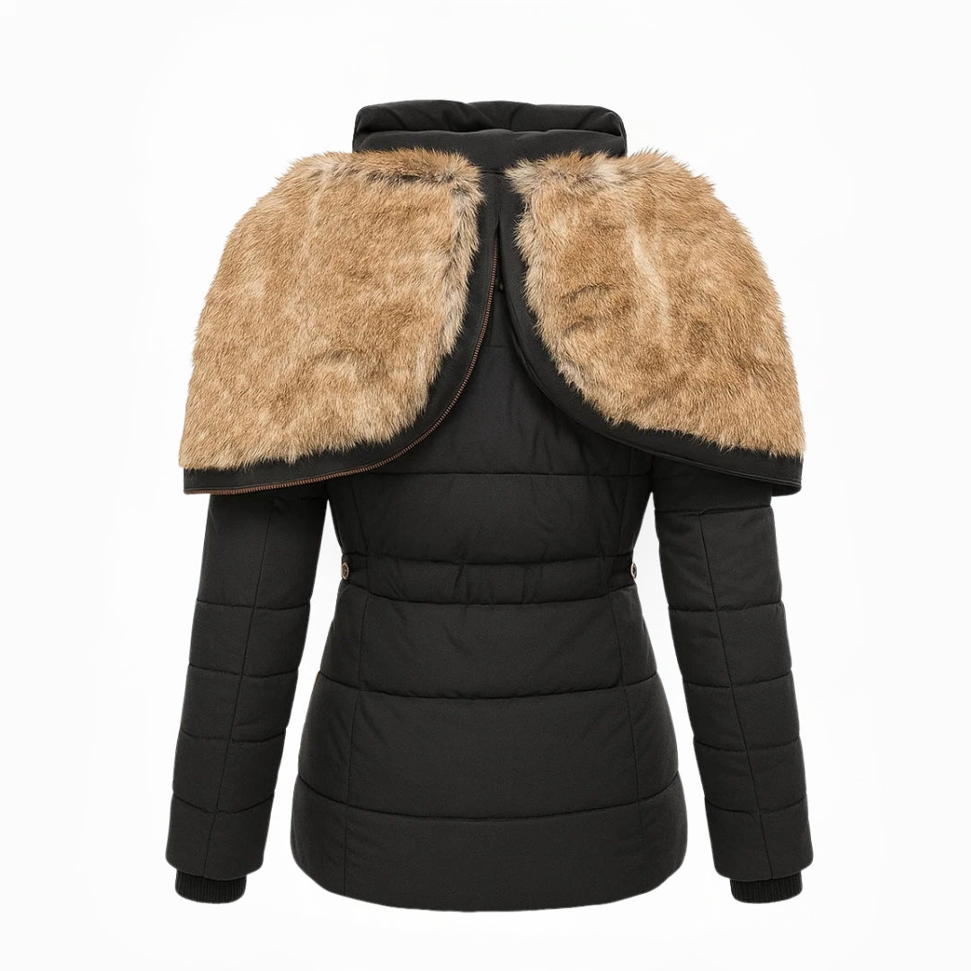 Anna | Hooded Quilted Winter Jacket