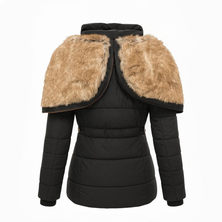Anna | Hooded Quilted Winter Jacket