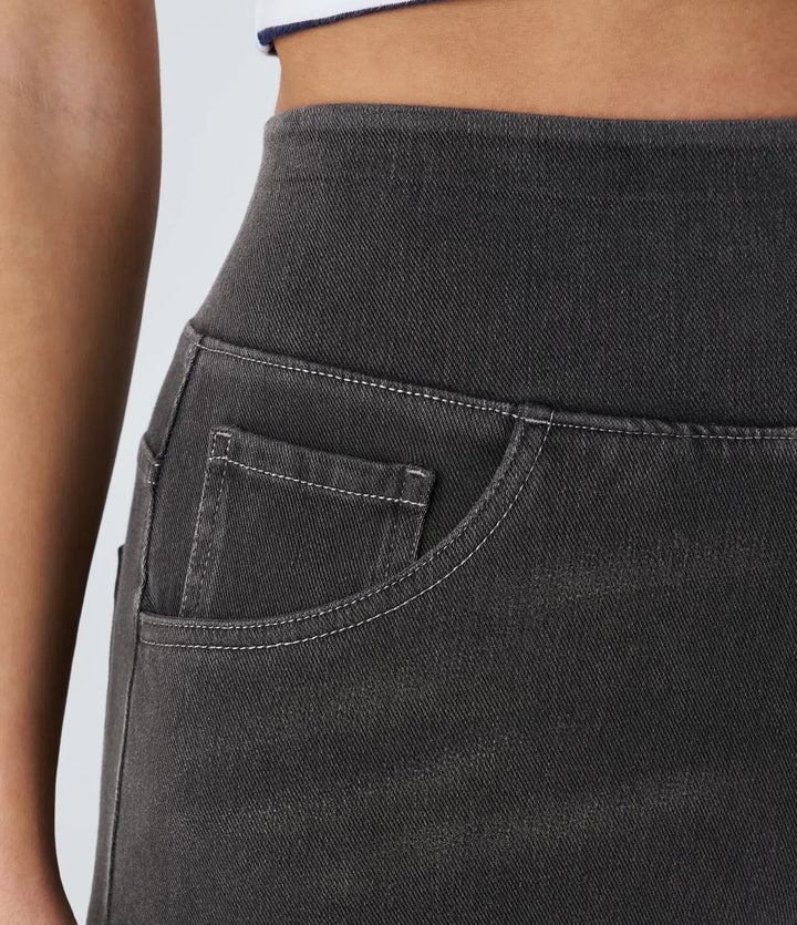Eva | Comfortable &amp; Stretch High-Waist Trousers
