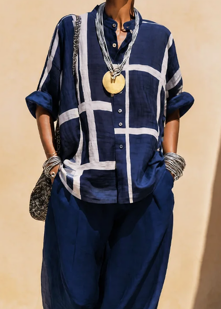 Corine Navy Blue Set