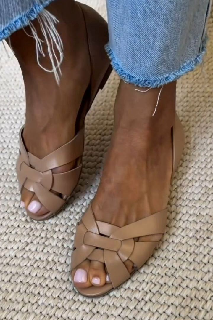 Serafina Woven Nature Sandals