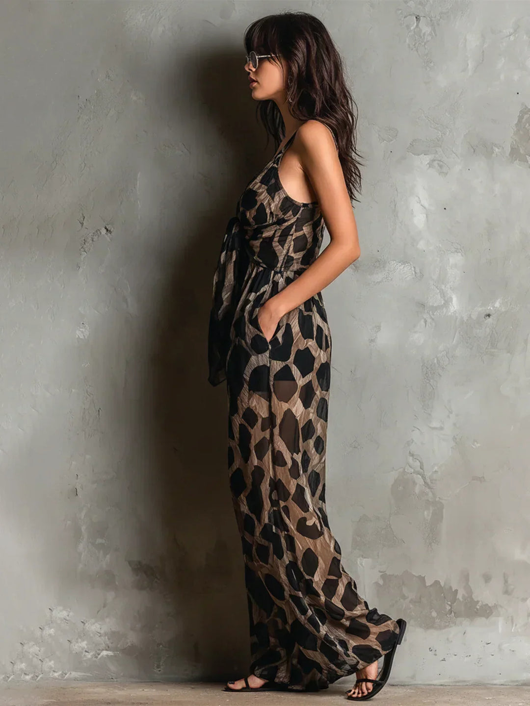 Constance | Leopard Print Jumpsuit