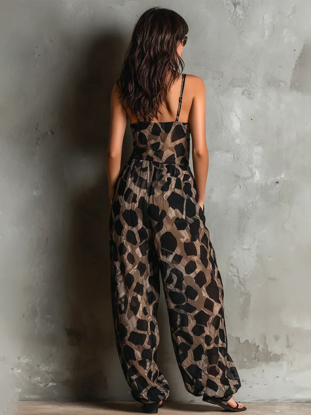 Constance | Leopard Print Jumpsuit