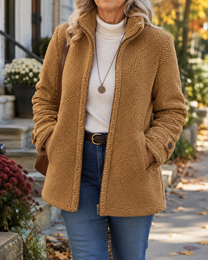 Olivia™ | Cozy Stand Collar Jacket