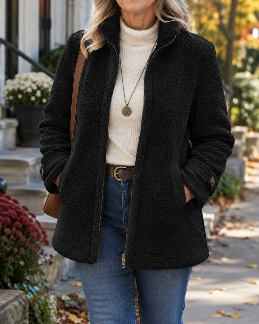 Olivia™ | Cozy Stand Collar Jacket