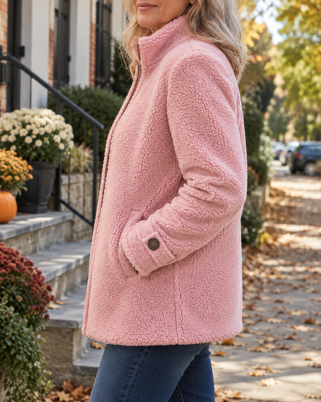 Olivia™ | Cozy Stand Collar Jacket