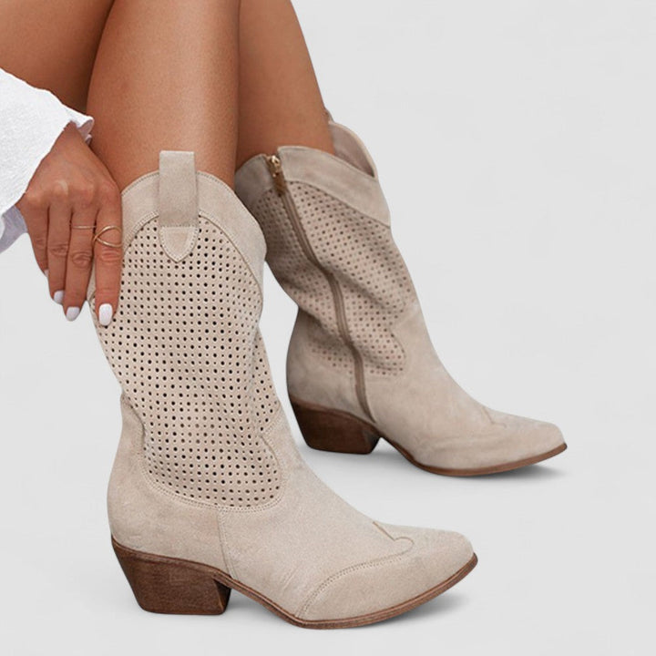 Abigayl Orthopedic Western Boots