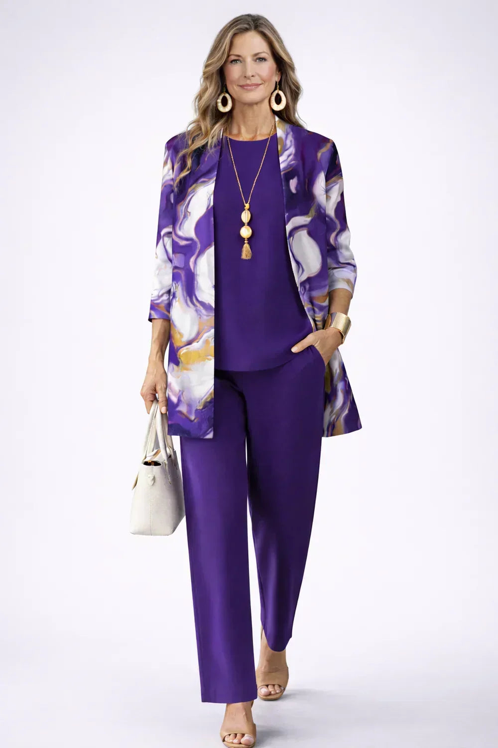 Violet | Timeless Elegance Three-Piece Set