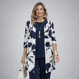 Blue White