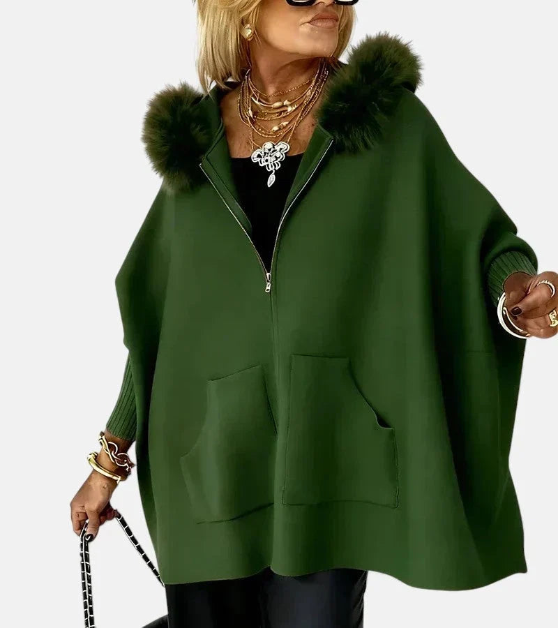 Kylie | Women's Oversized Zip Up Hooded Jacket