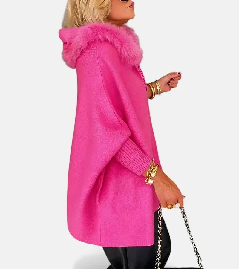 Kylie | Women's Oversized Zip Up Hooded Jacket