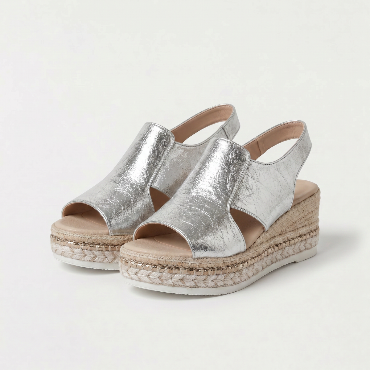 Summer Wedge Slingback Sandals