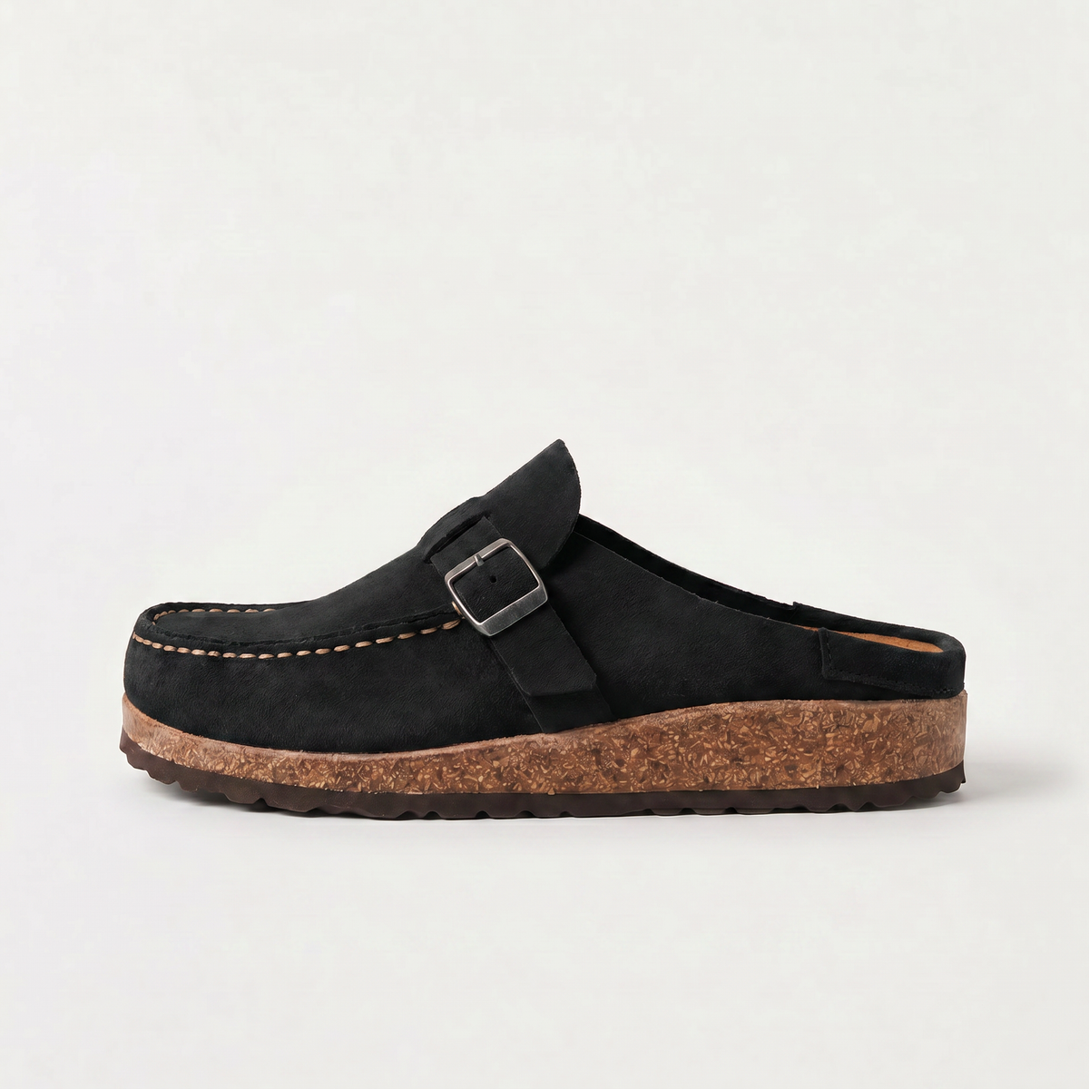 Suede-Style Slip-On Loafers