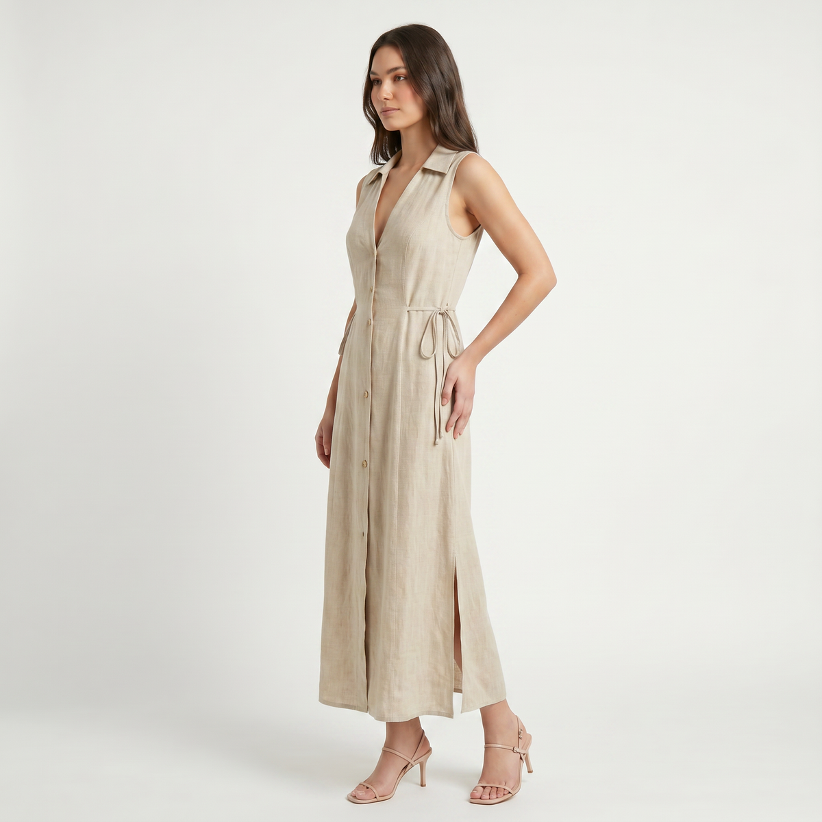 Summer Style Shirt Dress