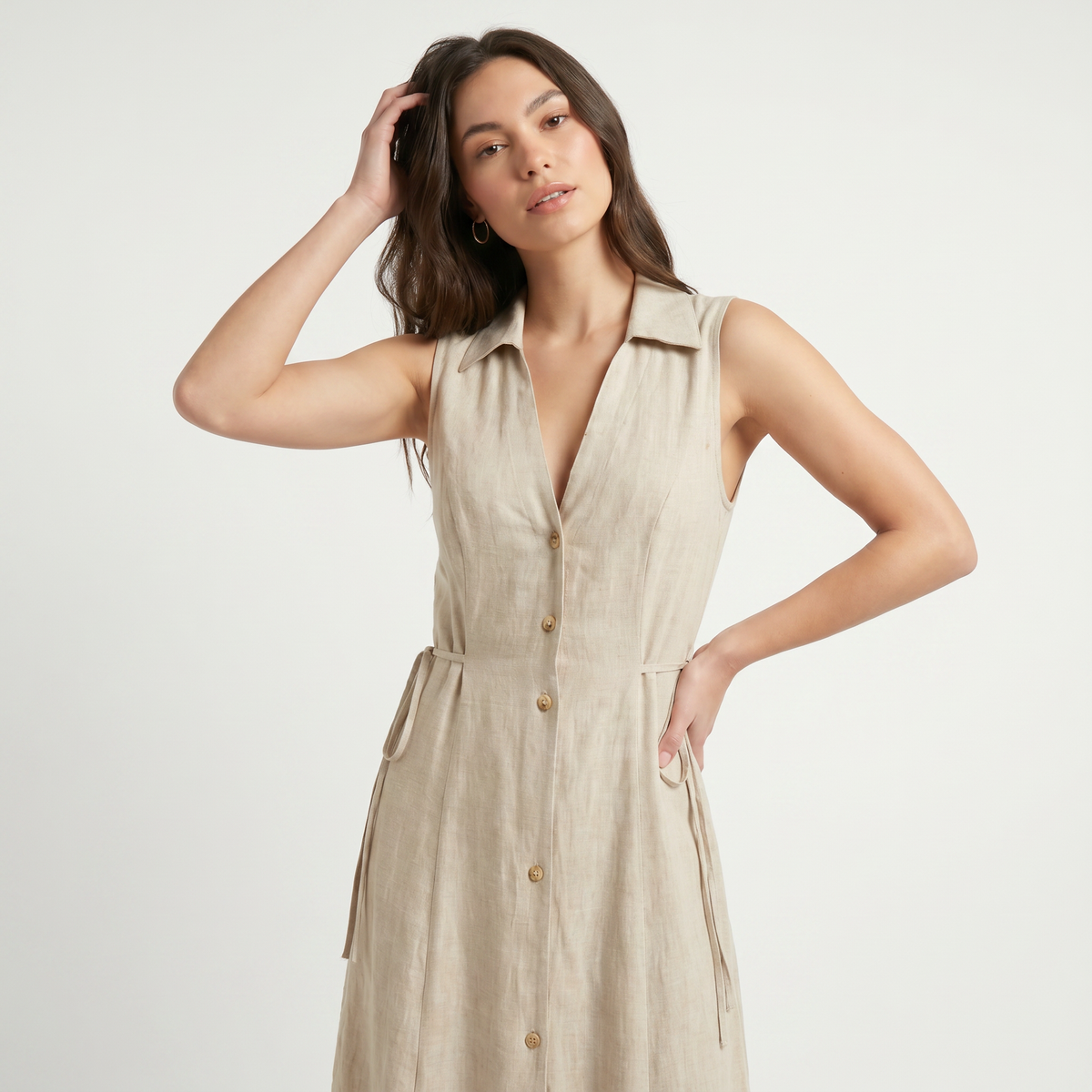 Summer Style Shirt Dress