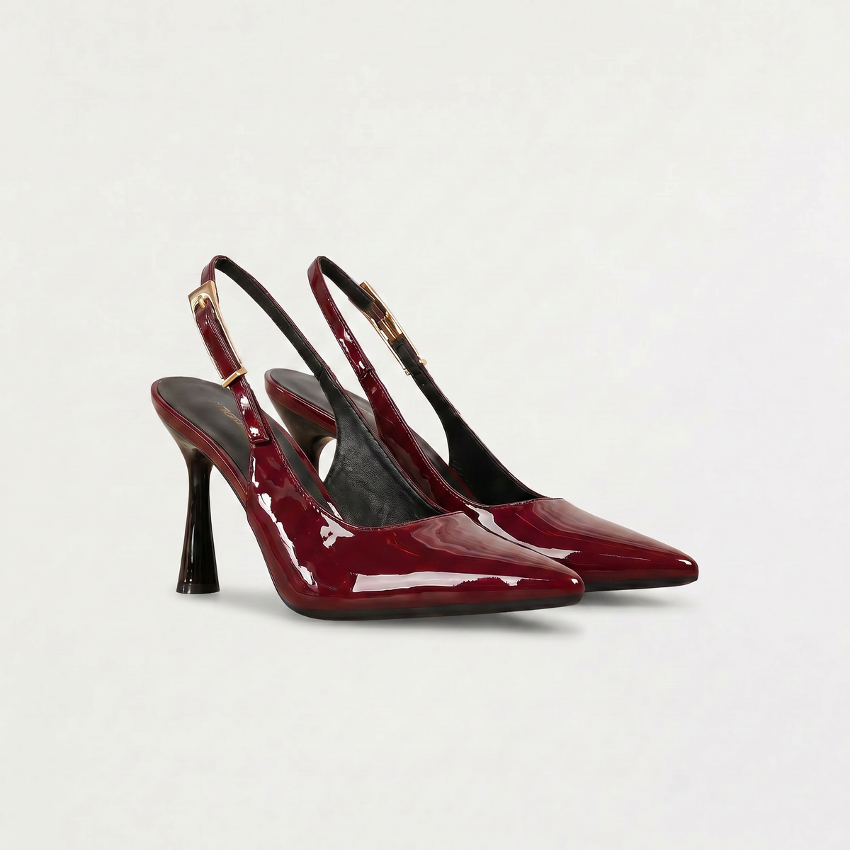 Pointed Toe Slingback Heels