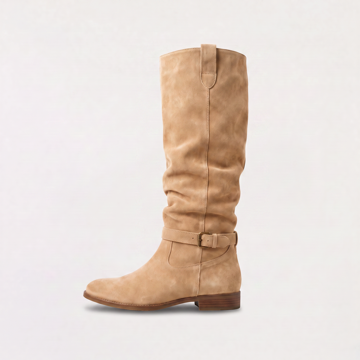 Slouch Knee-High Boots