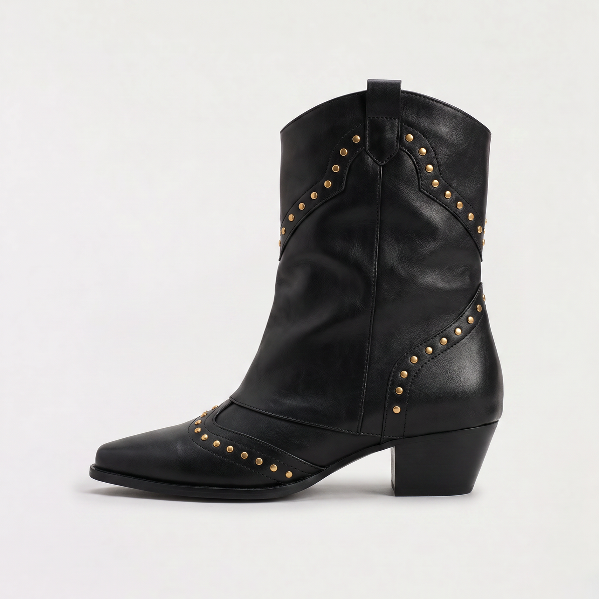 Studded Western Boots