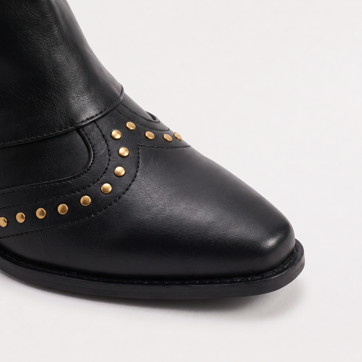 Studded Western Boots