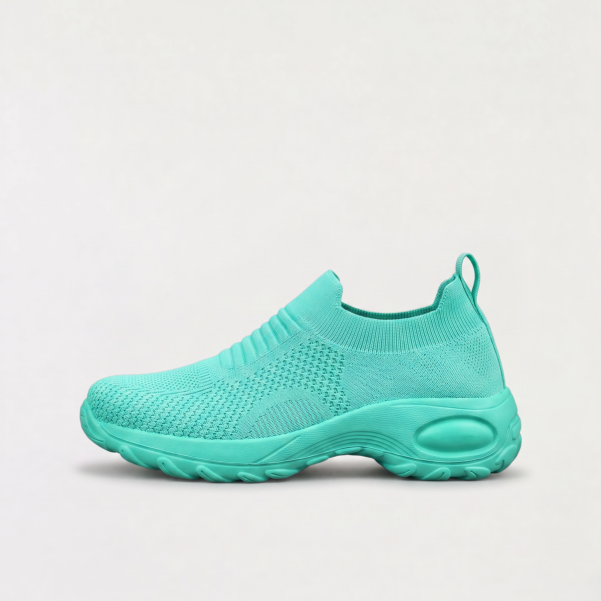Knit Slip-On Walking Trainers