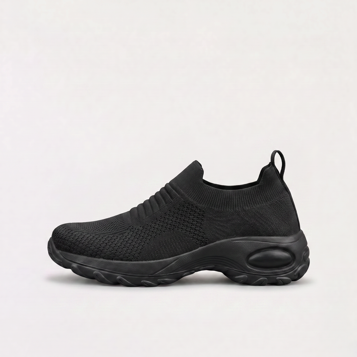 Knit Slip-On Walking Trainers