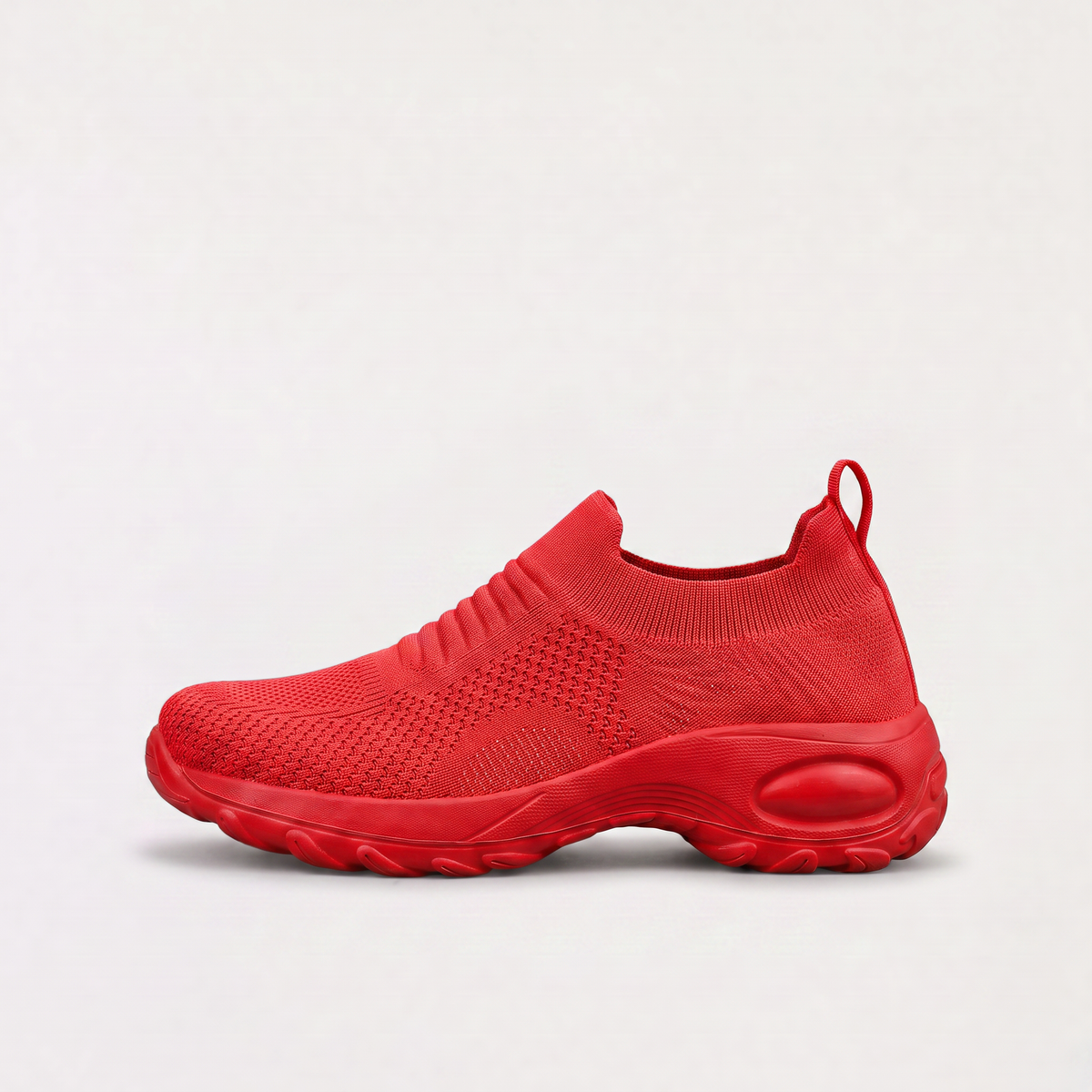 Knit Slip-On Walking Trainers