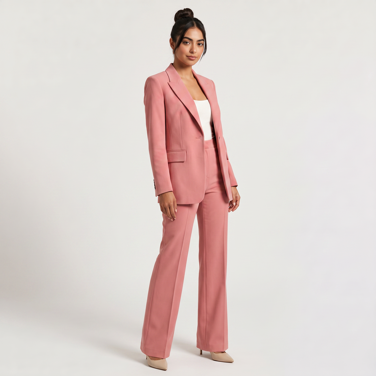 Classic Tailored Two-Piece Suit