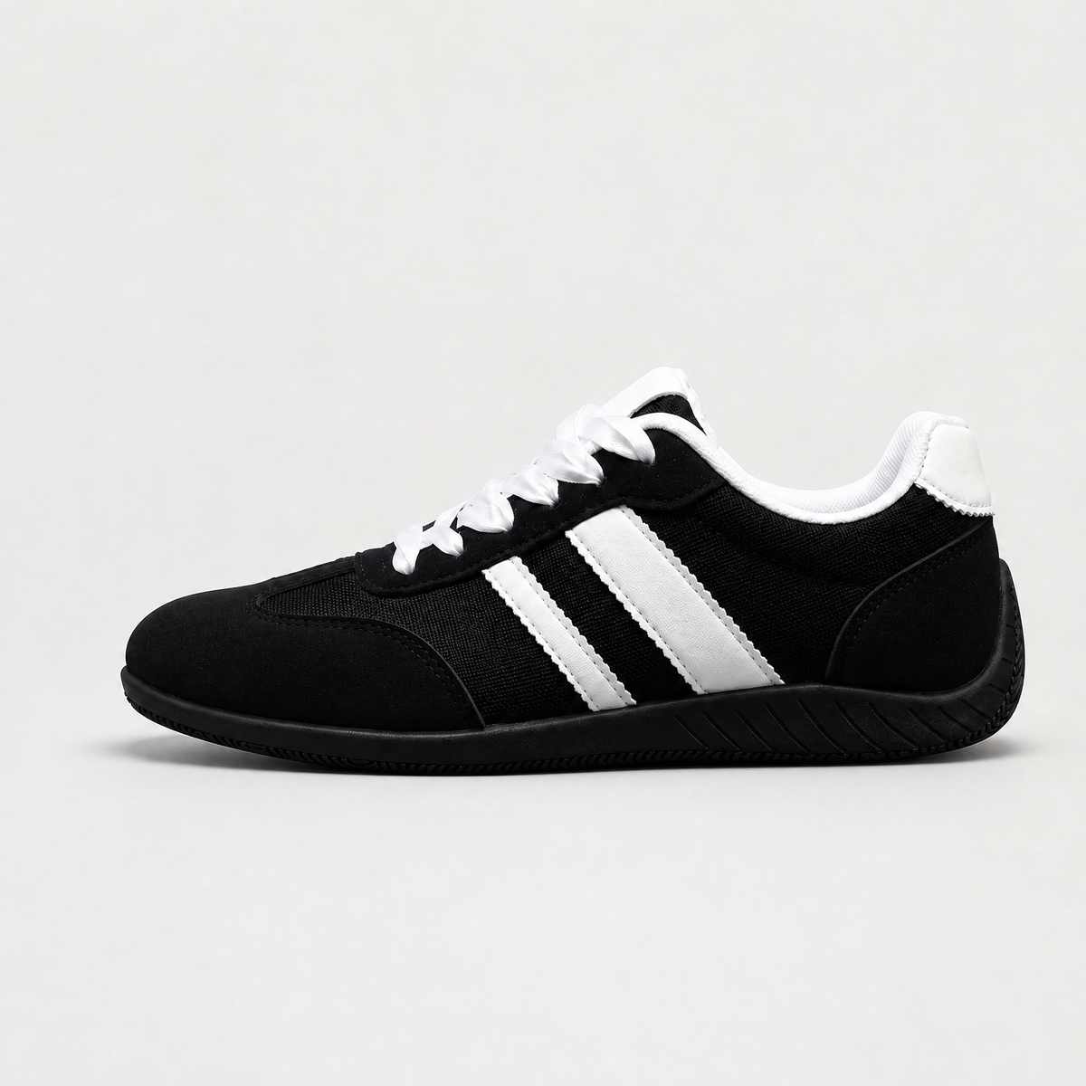 Lightweight Lace-Up Casual Trainers