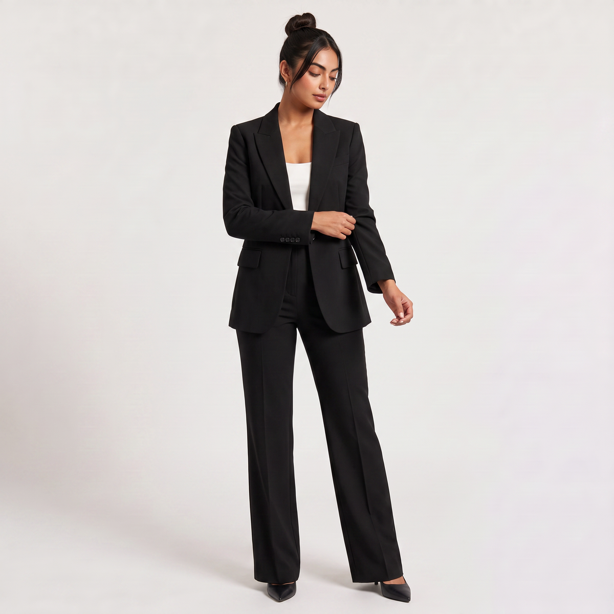 Classic Tailored Two-Piece Suit