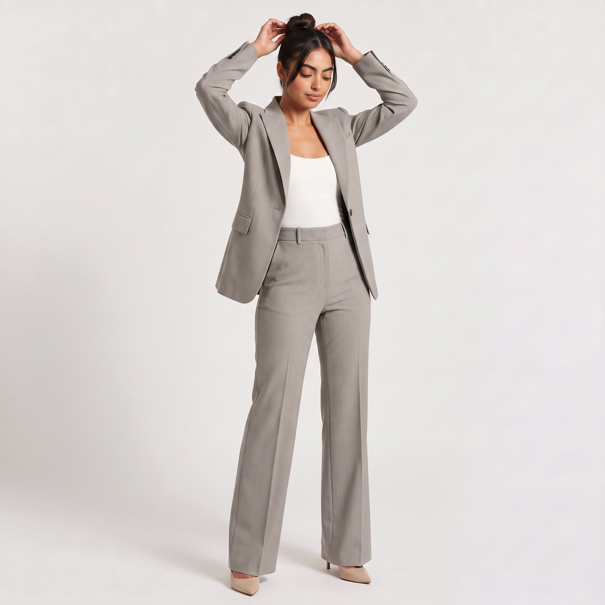 Classic Tailored Two-Piece Suit
