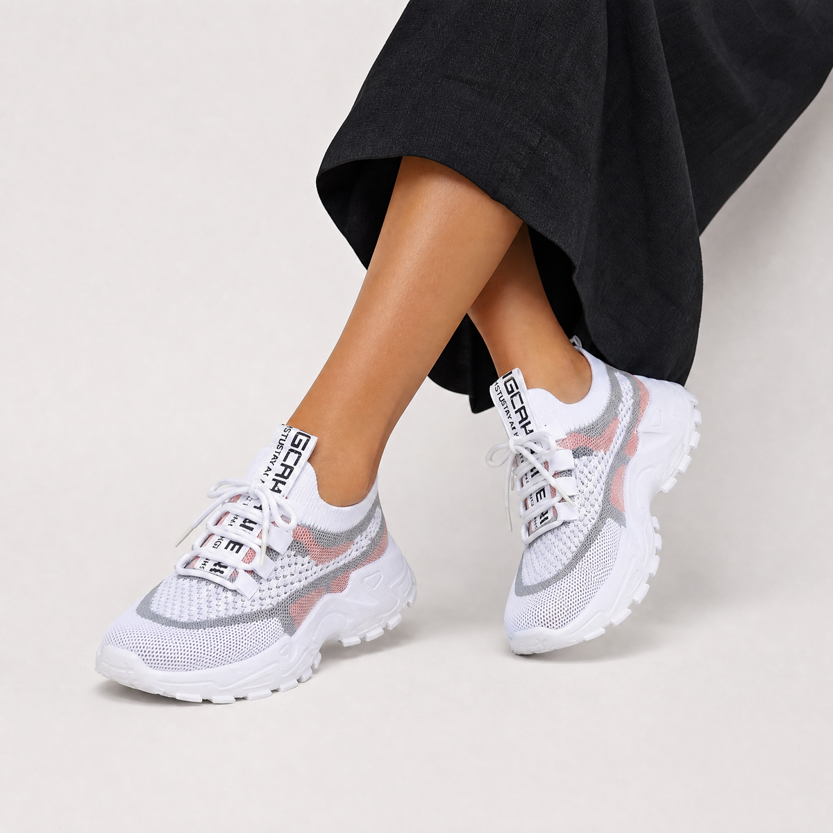 Breathable Mesh Walking Trainers