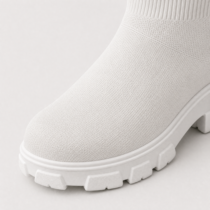 Waterproof Stretch Ankle Boots