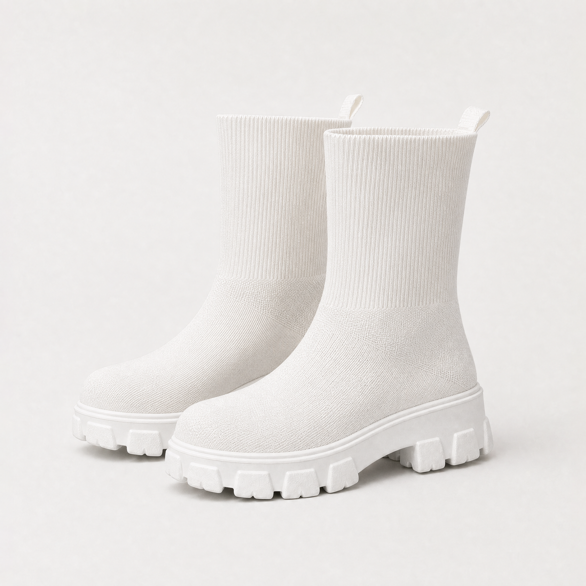 Waterproof Stretch Ankle Boots