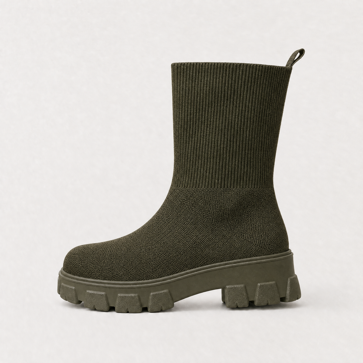 Waterproof Stretch Ankle Boots