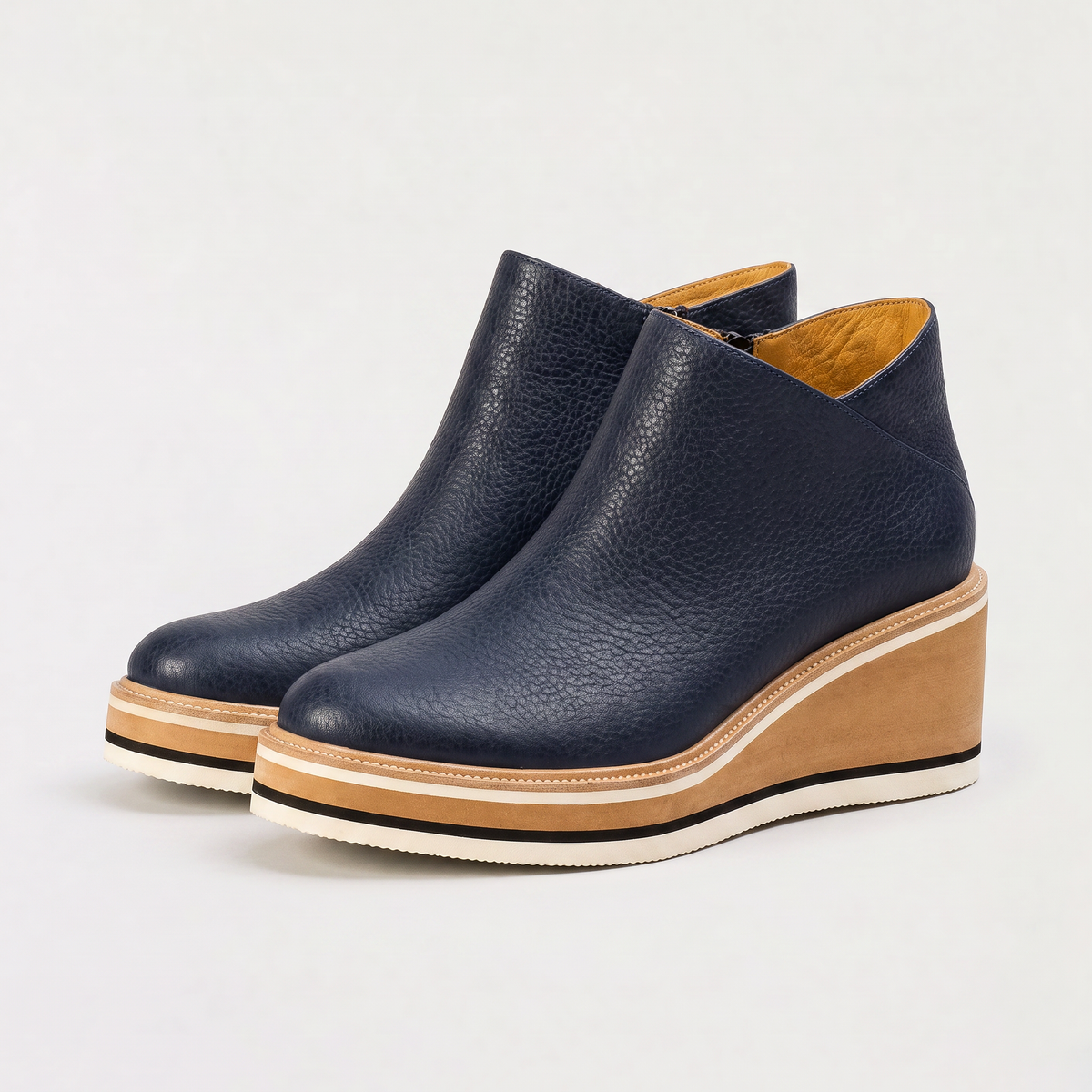 Waterproof Side-Zip Ankle Boots