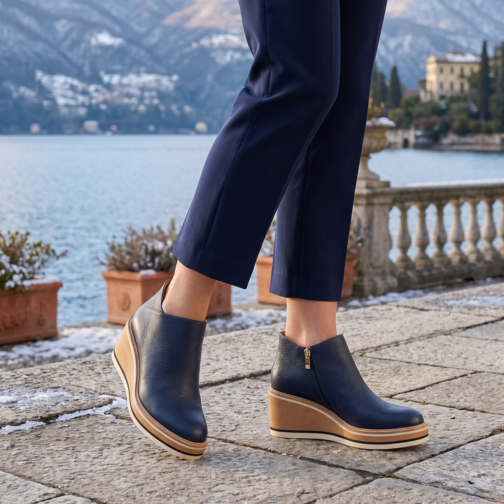 Waterproof Side-Zip Ankle Boots