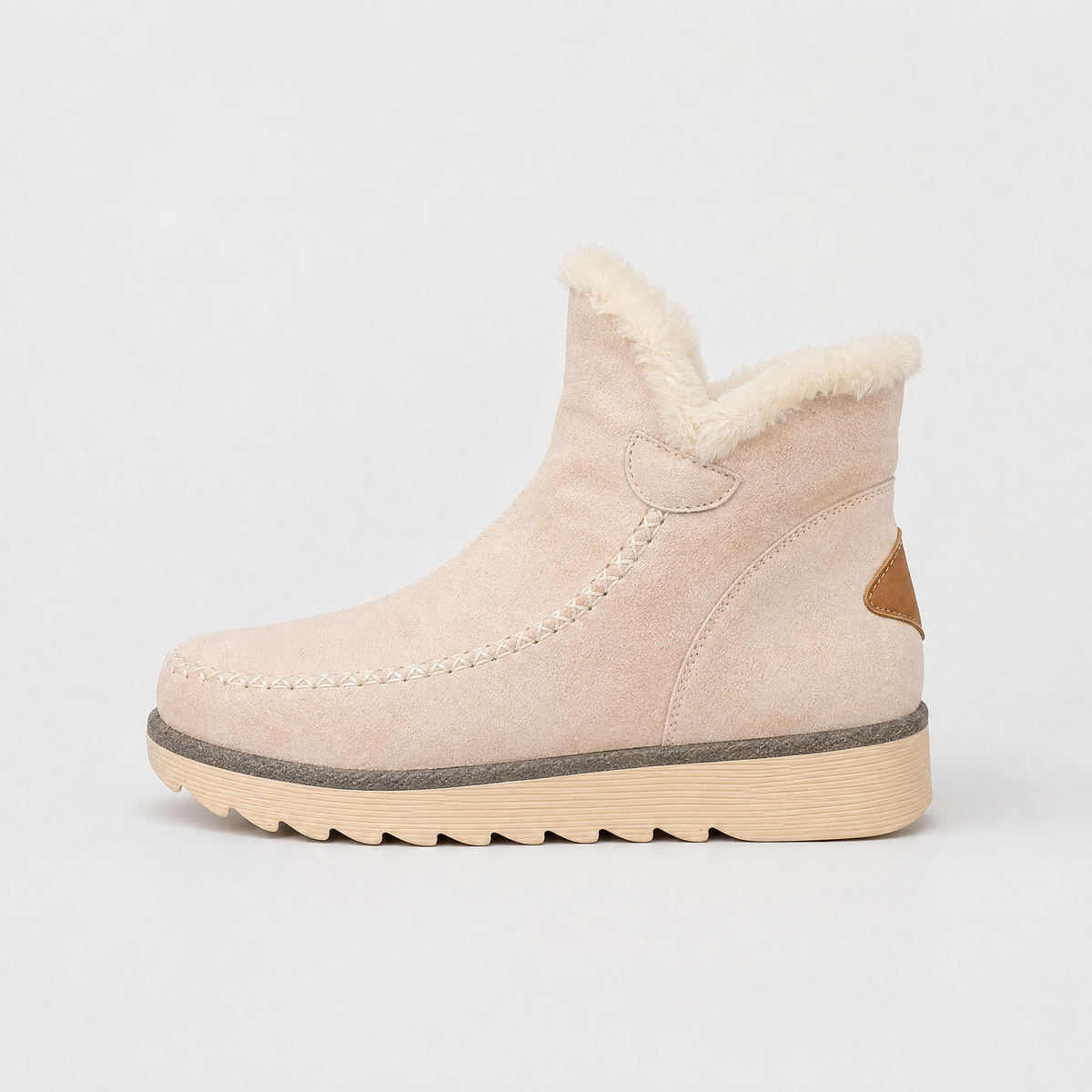 Fleece-Lined Winter Boots