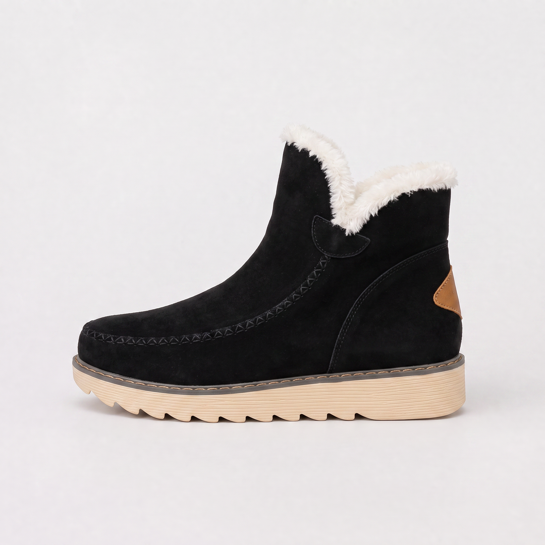 Fleece-Lined Winter Boots