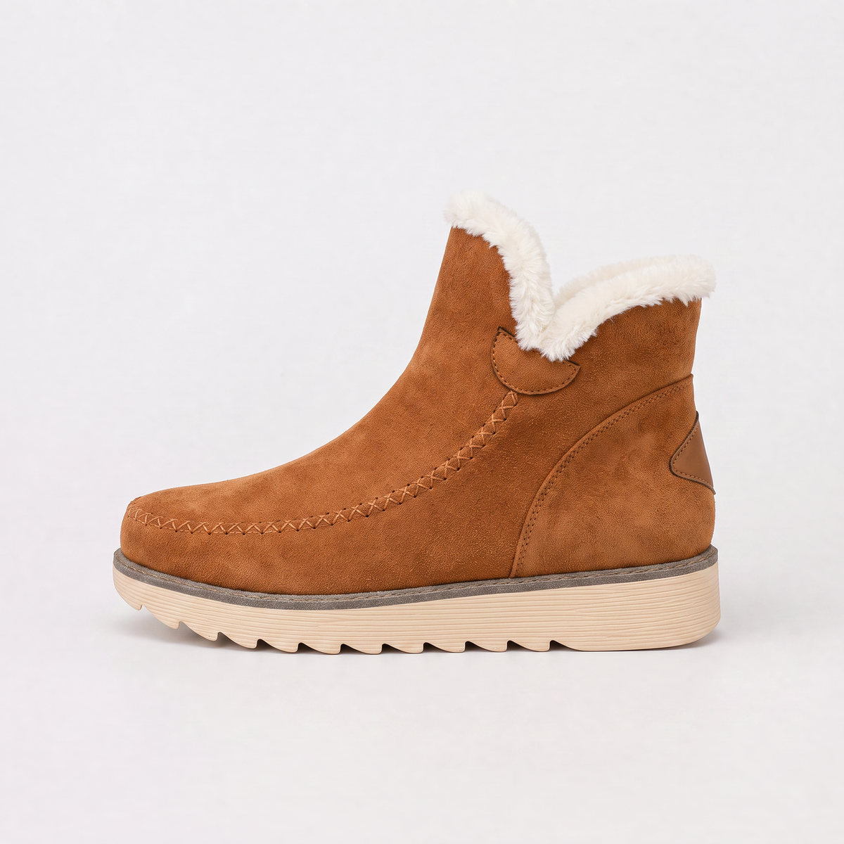 Fleece-Lined Winter Boots