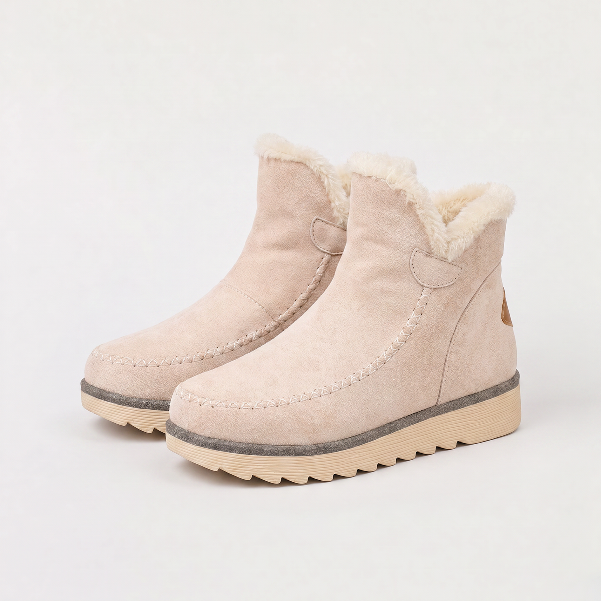 Fleece-Lined Winter Boots