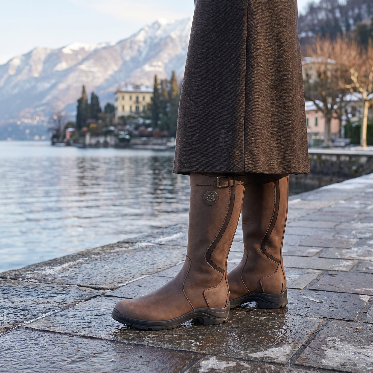 Waterproof Knee-High Riding Boots
