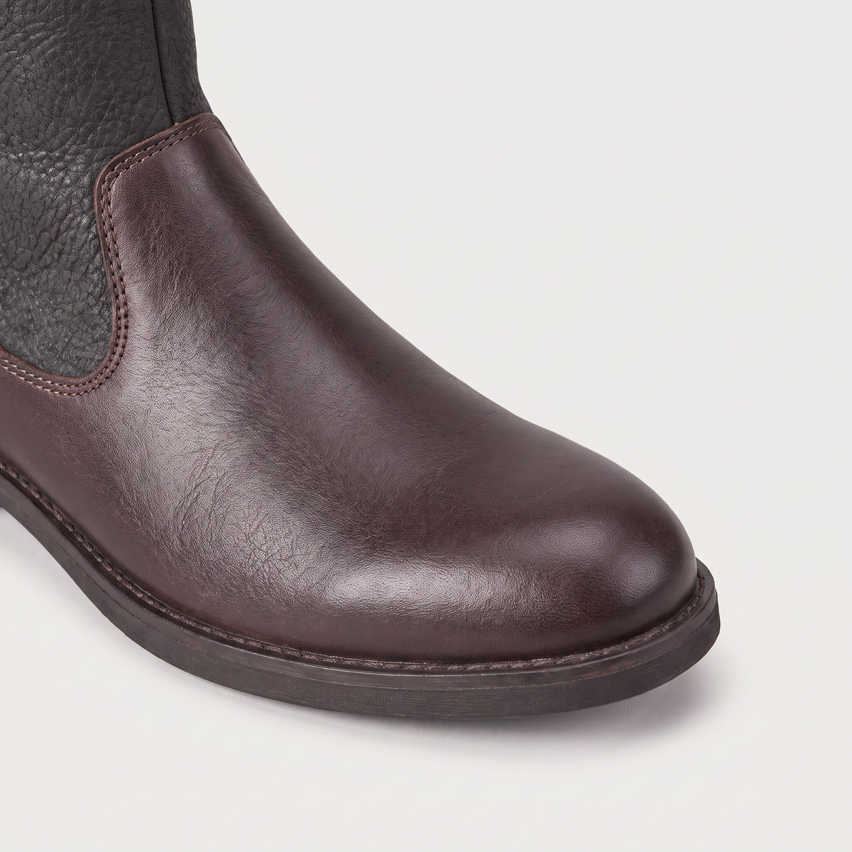 Waterproof Knee-High Buckle Boots