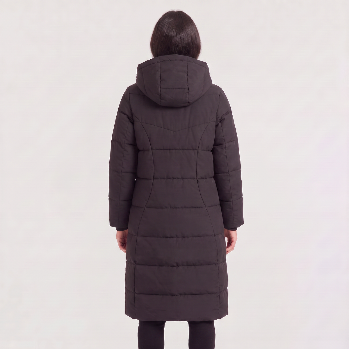 Long Hooded Puffer Coat - Winter and Autumn Jacket