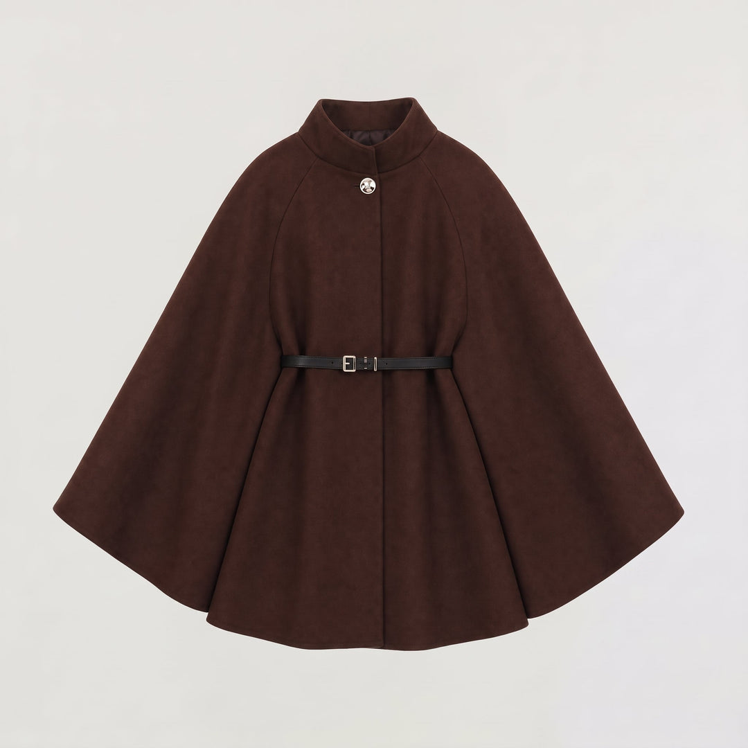 Long Knit Poncho – Cape Coat