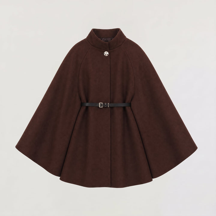 Long Knit Poncho – Cape Coat