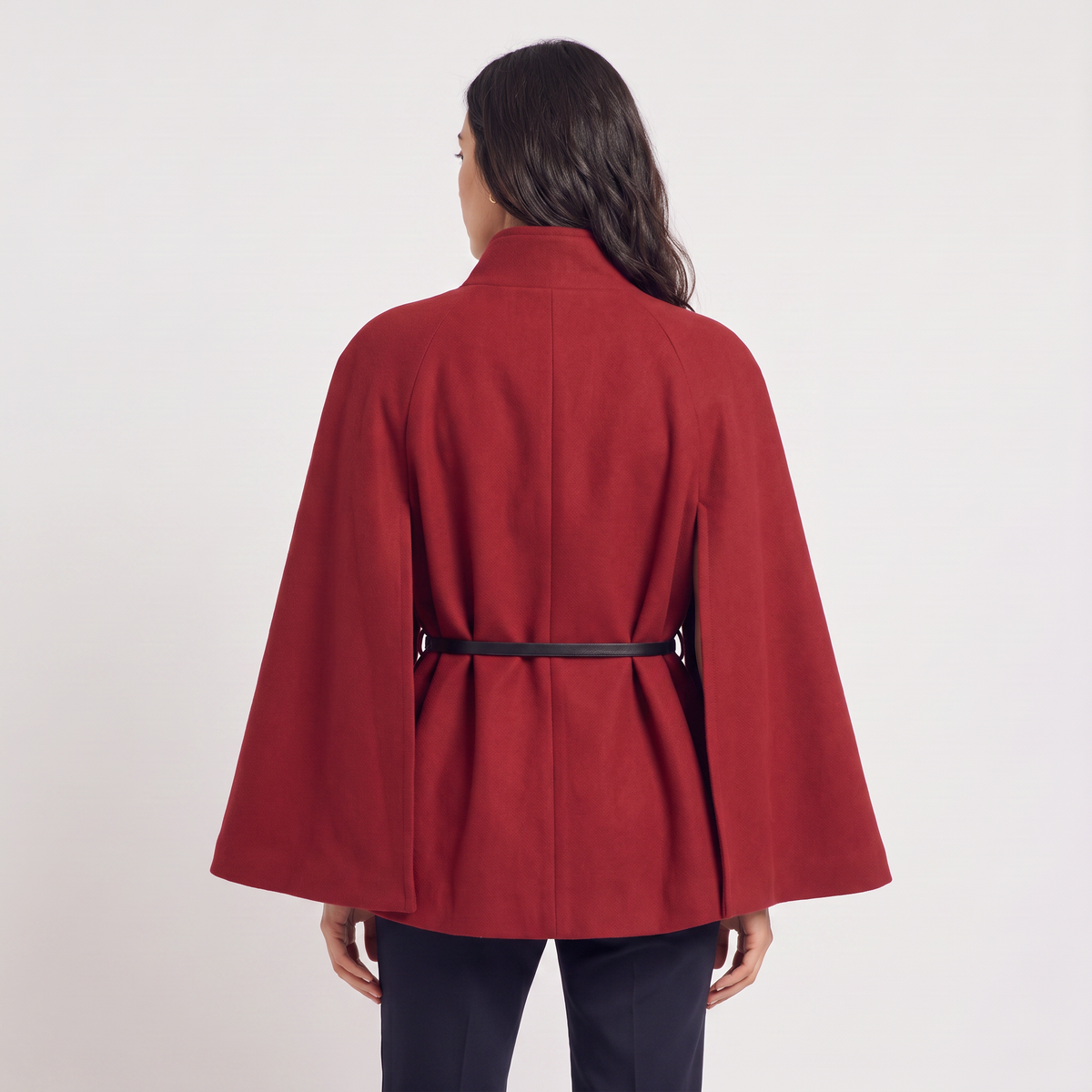 Belted Cloak Coat