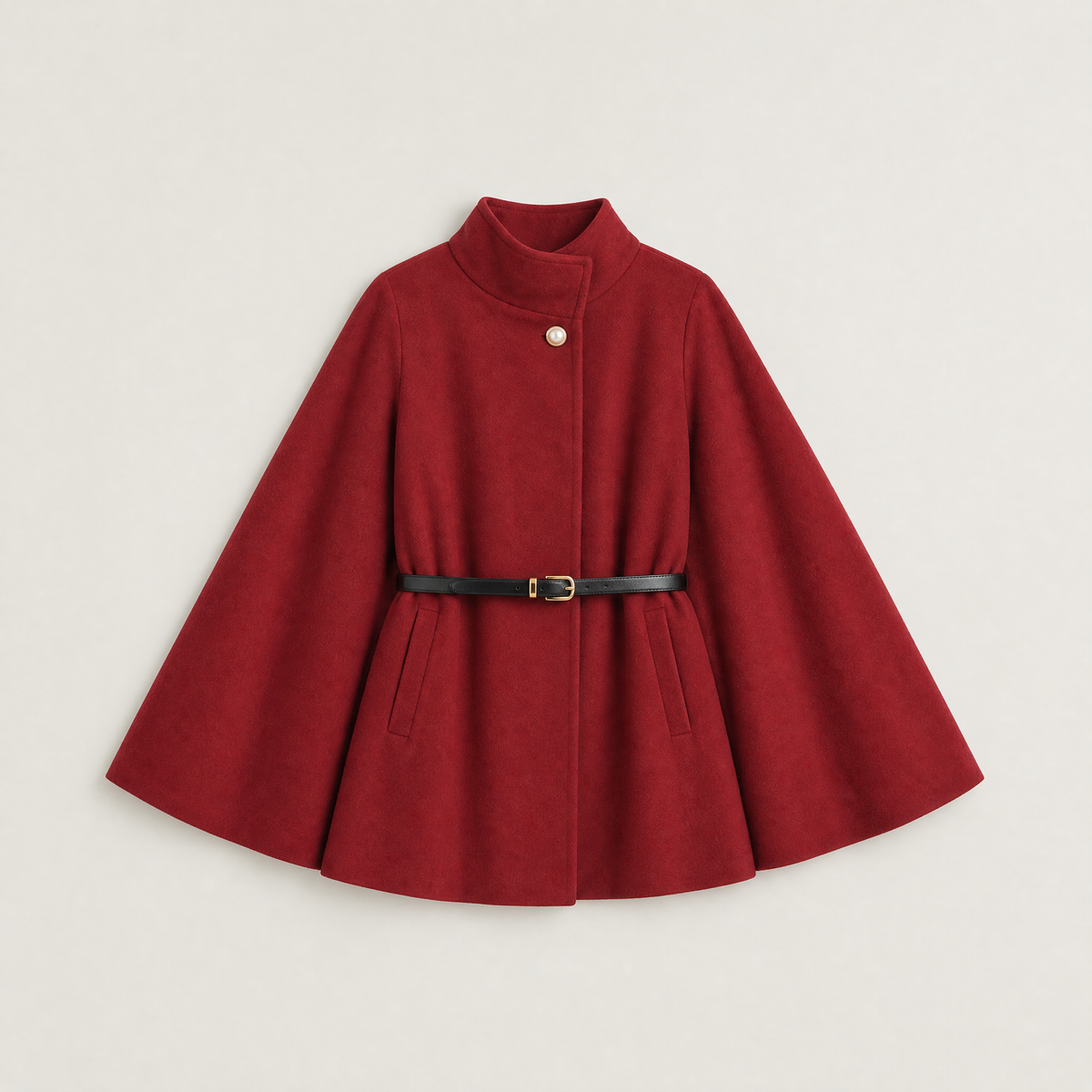Belted Cloak Coat