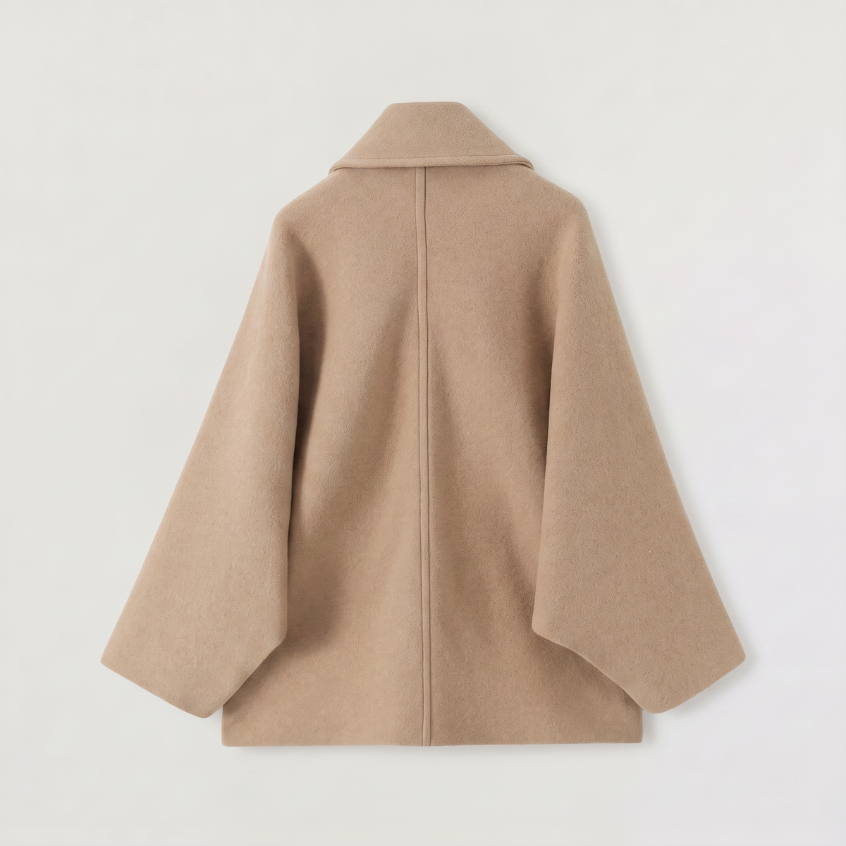 Oversized Wool Blend Coat